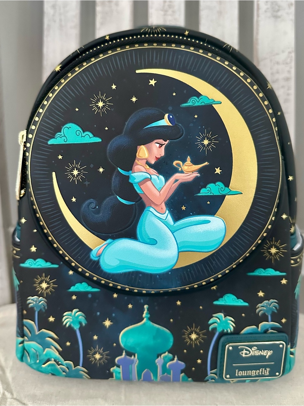 Loungefly Aladdin Exclusive Princess Jasmine Moonlit Palace Mini Backpack